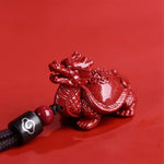 Cinnabar Dragon Turtle Pendant2 Chaliland