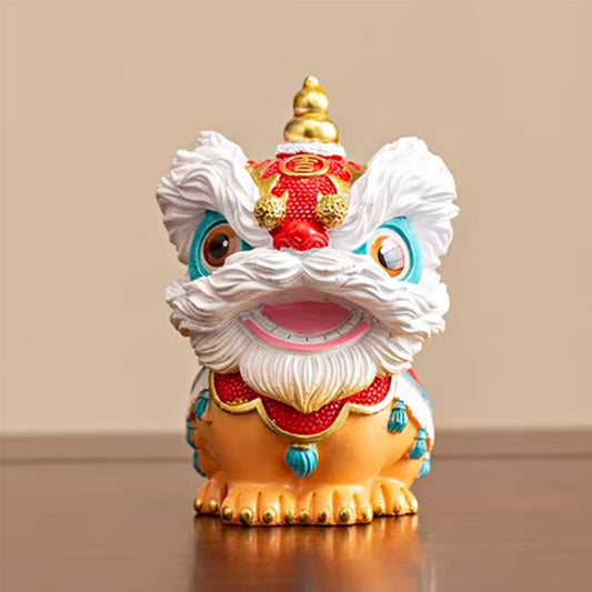 Resin-Color-changing tea pet, the lion of fortune and prosperity. Chaliland