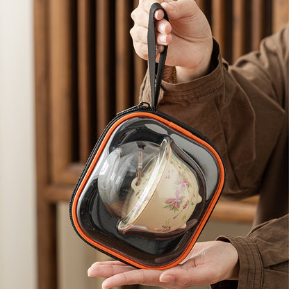 Compact tea set for little daisies Chaliland