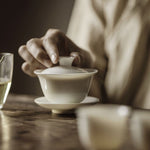 Elegant Jade White Porcelain 100ml Gaiwan Chaliland