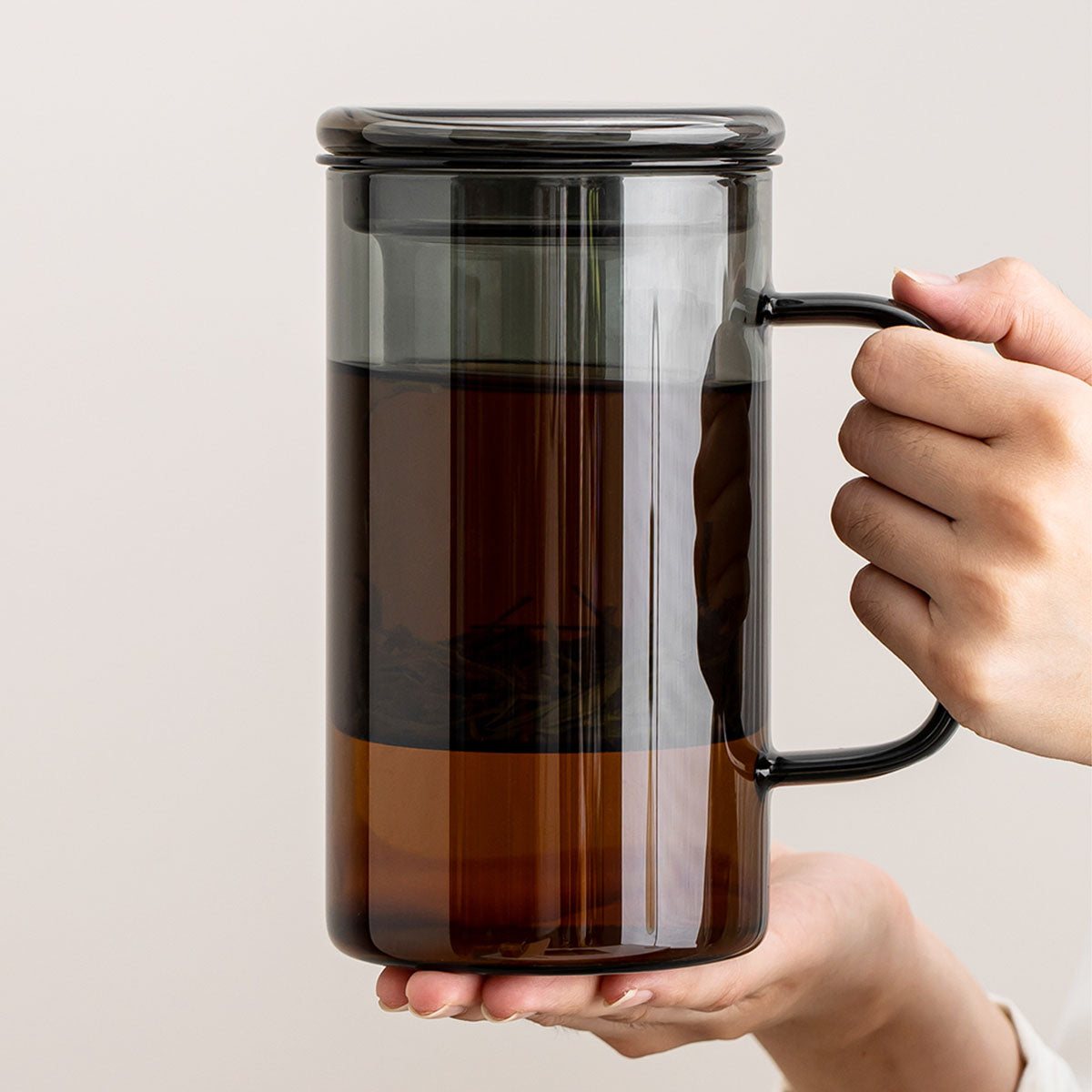 Glass-Enjoy Glass Tea Infuser Cup 1000ml Chaliland