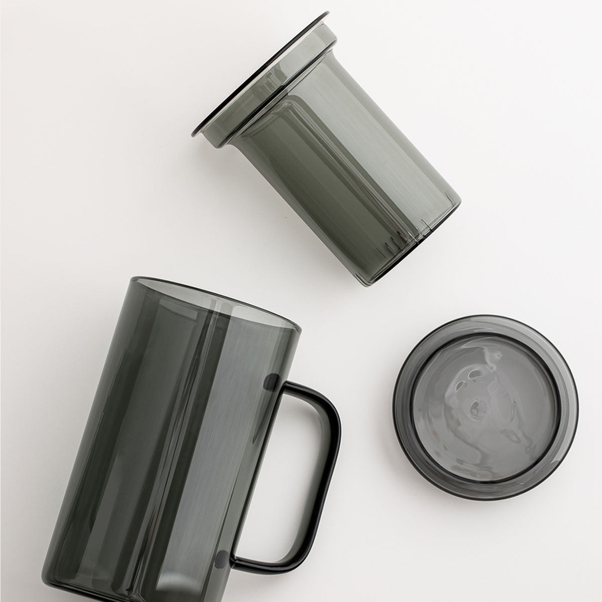 Glass-Enjoy Glass Tea Infuser Cup 1000ml Chaliland