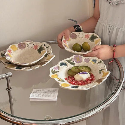 Flower and Bird Retro Bowl Chaliland