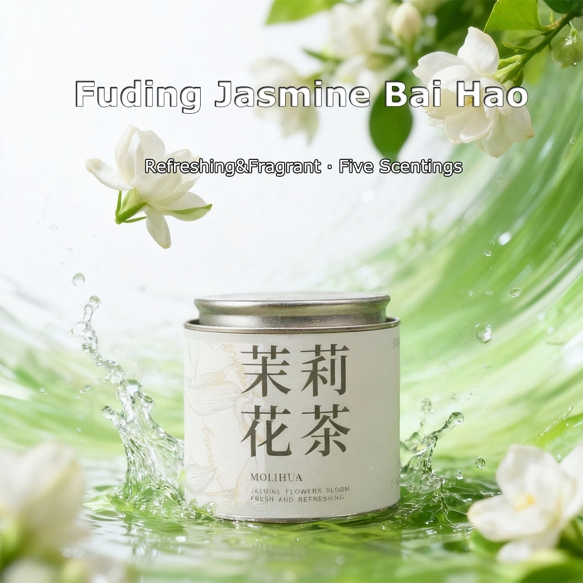 Fuding Jasmine Bai Hao 70g Chaliland