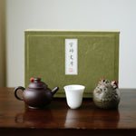 Giant Wheel Pearl Teapot Cup Tea Pet Gift Set Chaliland