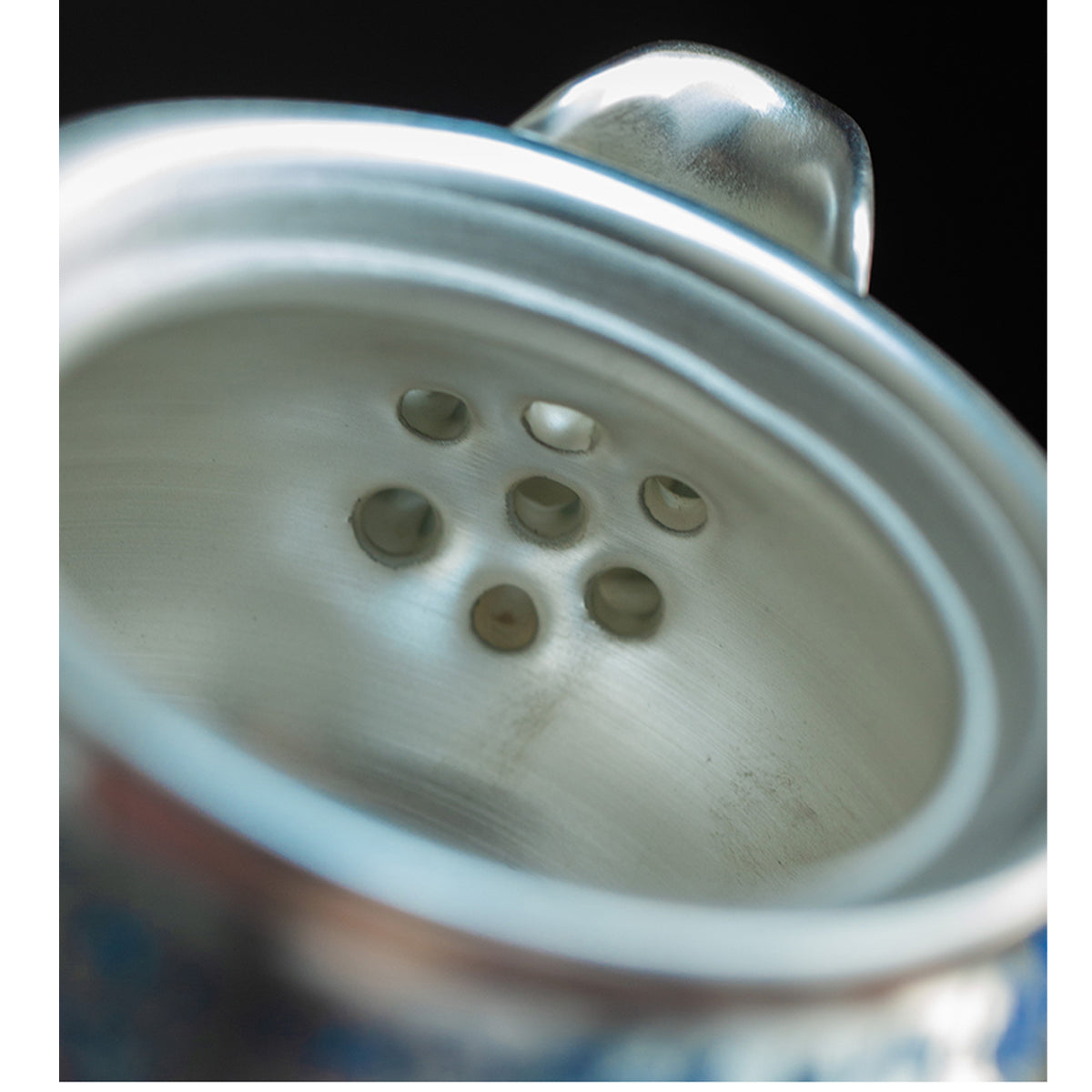 Gilded-silver twin dragons playing with a pearl Chaliland