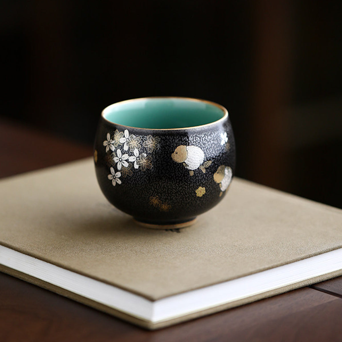 Gilded Tianmu - Abundance of Wealth - One Dragon Egg Cup, 100ml Chaliland