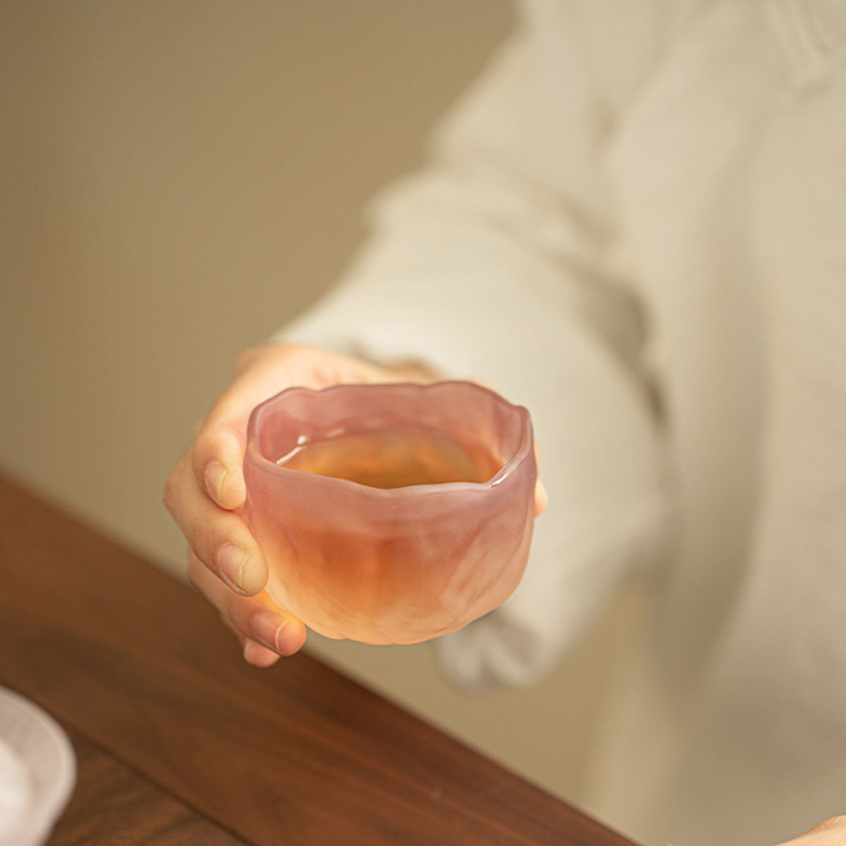 Glass-Radiant Glass Glacier Cup – Grape Violet 100ml Chaliland