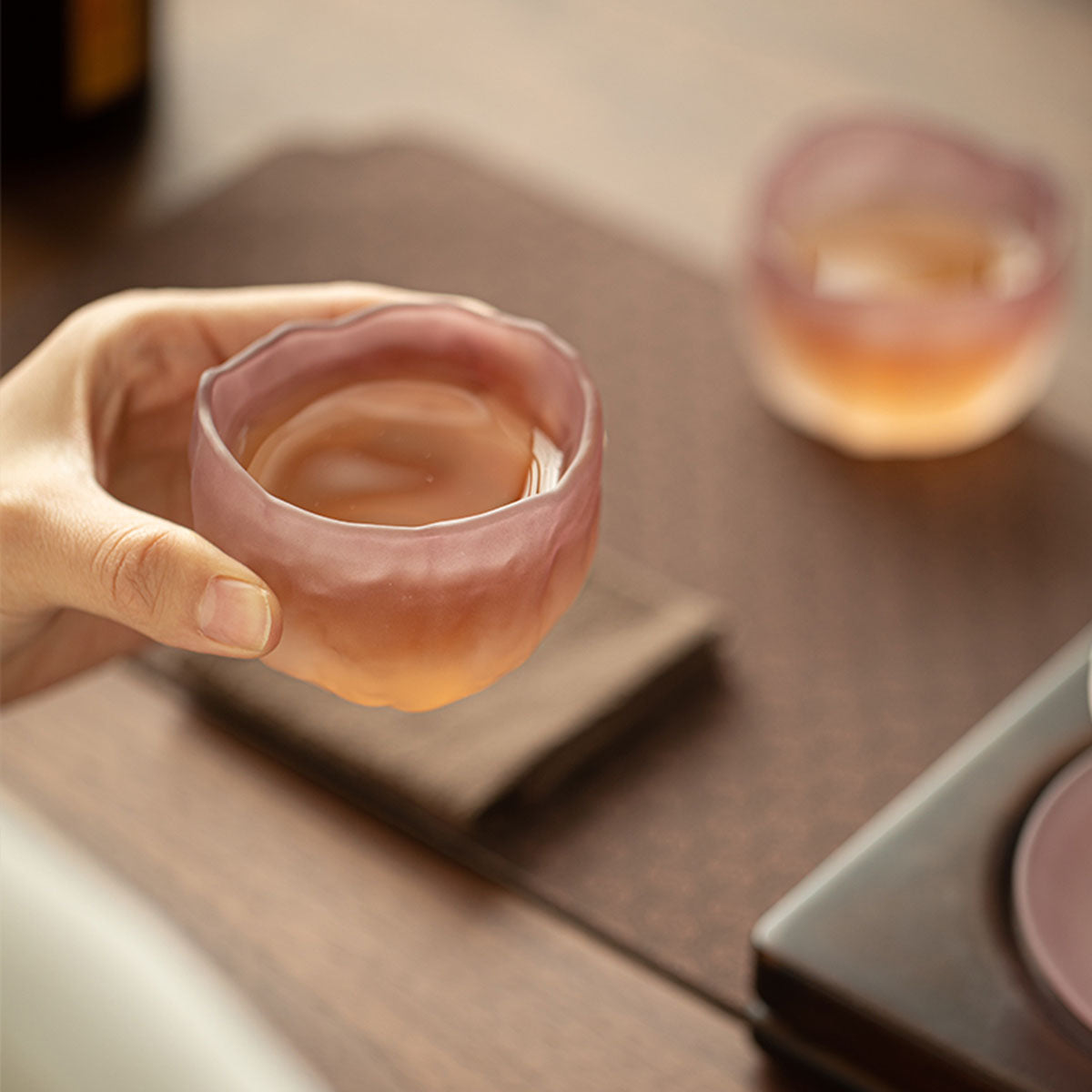 Glass-Radiant Glass Glacier Cup – Grape Violet 100ml Chaliland