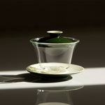 Hand-painted Bamboo Glass Gaiwan 150ml Chaliland