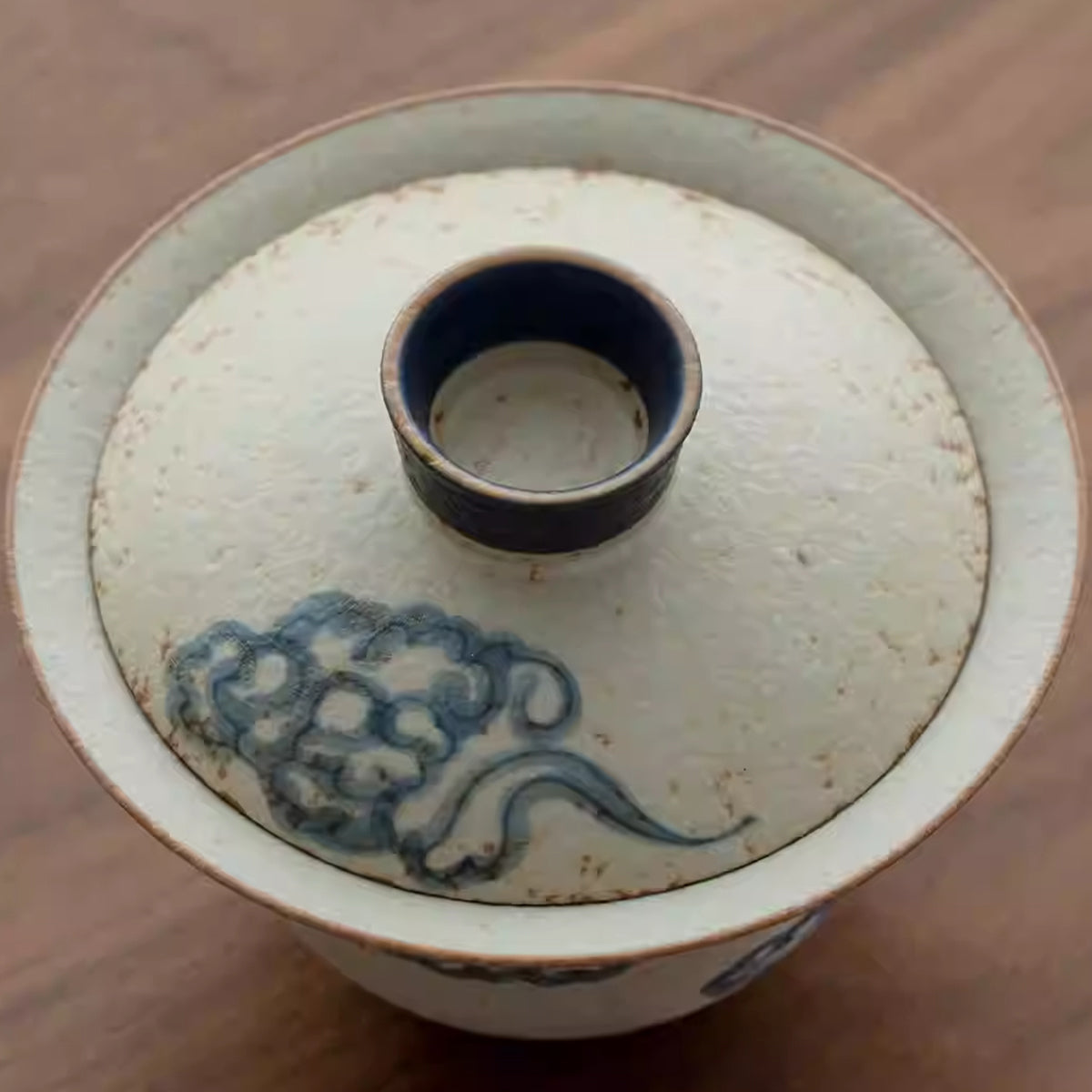 Hand-painted Qingyun covered bowl, 170ml Chaliland