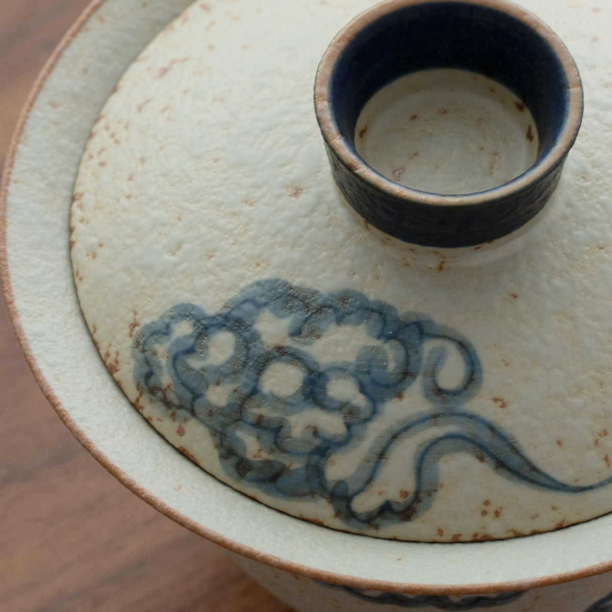 Hand-painted Qingyun covered bowl, 170ml Chaliland