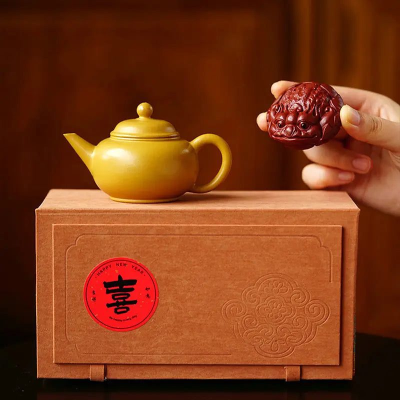 Happy Orange Box Gift Box