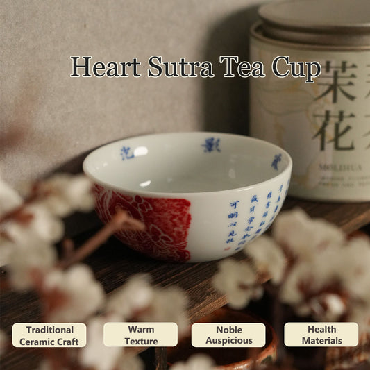 Heart Sutra Tea Cup Chaliland