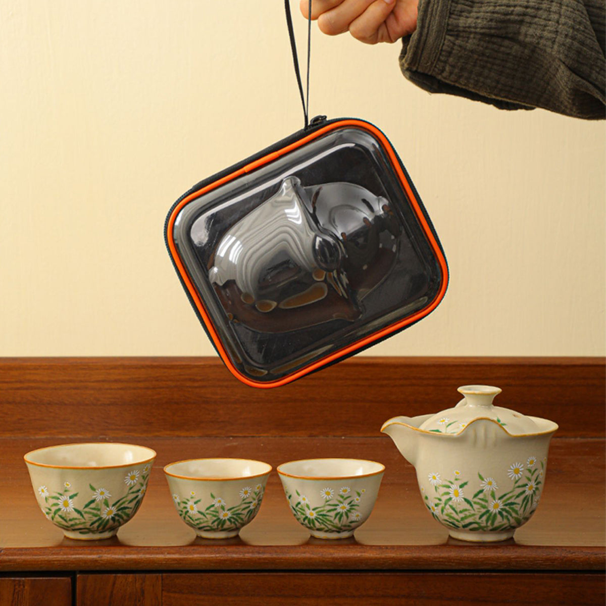Huang Ruchuji Tea Set (One Pot, Three Cups) Chaliland