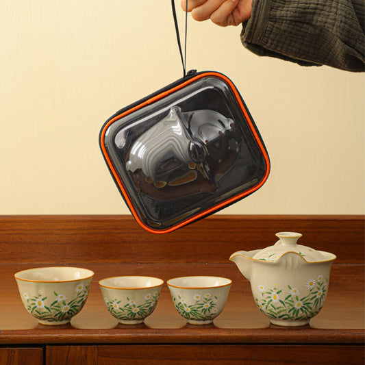 Huang Ruchuji Tea Set (One Pot, Three Cups) Chaliland