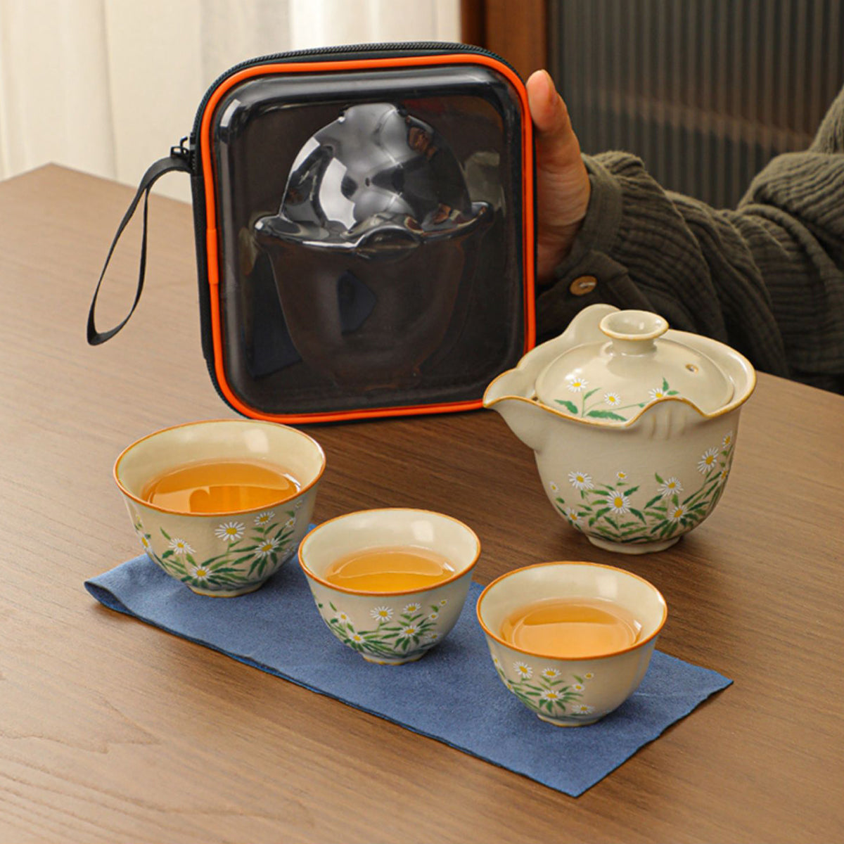 Huang Ruchuji Tea Set (One Pot, Three Cups) Chaliland