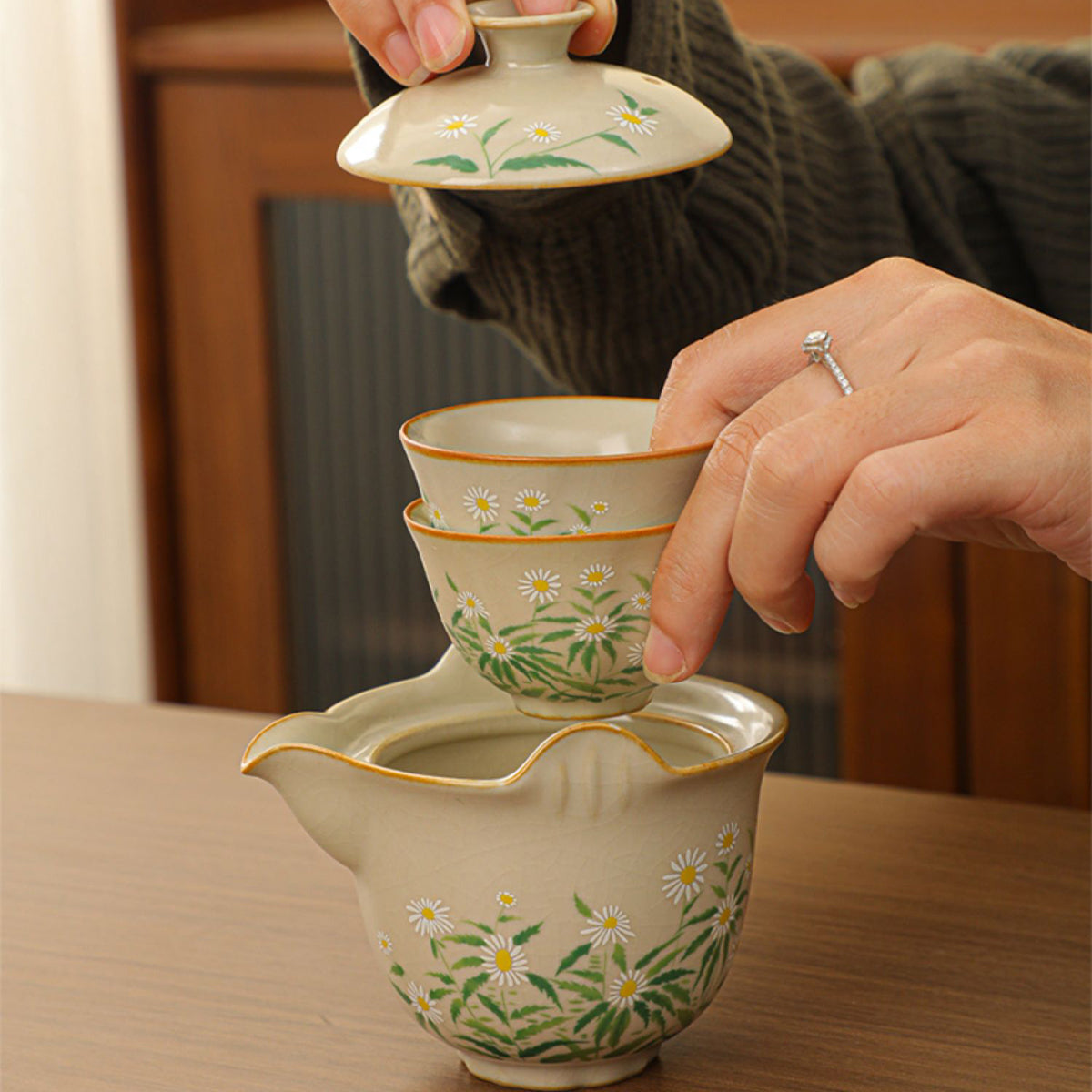 Huang Ruchuji Tea Set (One Pot, Three Cups) Chaliland