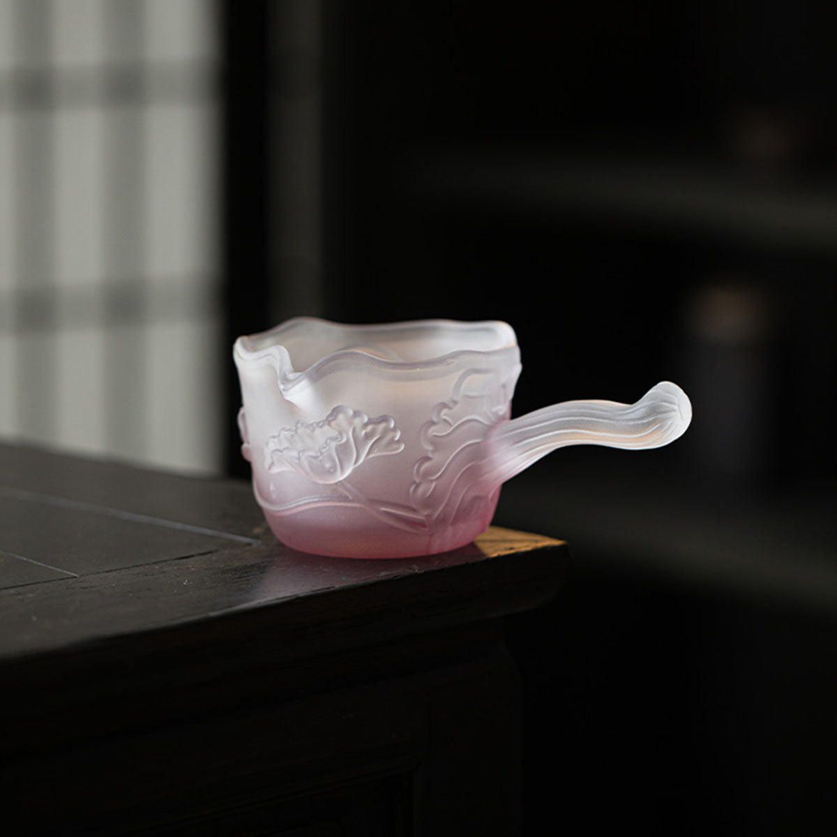 Glass-Lotus Whisper Glass Fairness Cup 200ml Chaliland