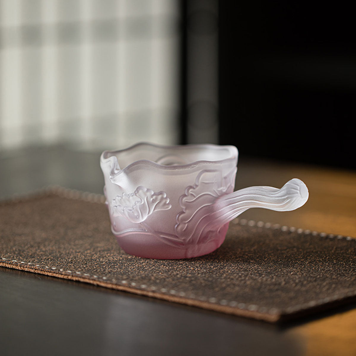 Glass-Lotus Whisper Glass Fairness Cup 200ml Chaliland