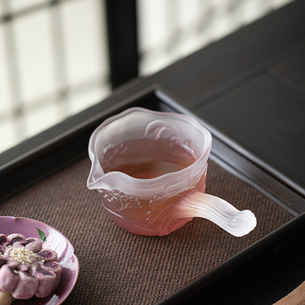 Glass-Lotus Whisper Glass Fairness Cup 200ml Chaliland