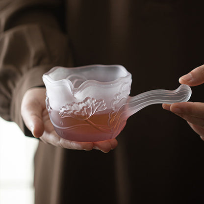 Glass-Lotus Whisper Glass Fairness Cup 200ml Chaliland