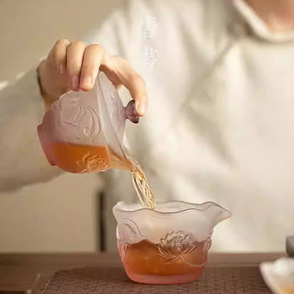 Glass-Lotus Whisper Glass Gaiwan 160ml Chaliland