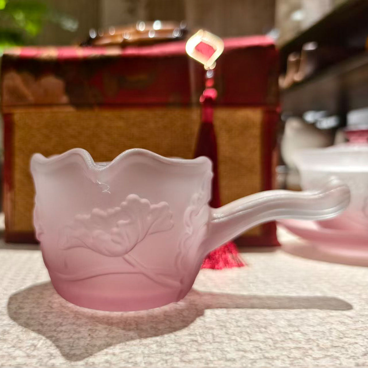 Glass-Lotus Whisper Glass Gaiwan Set – 4-Piece Collection Chaliland