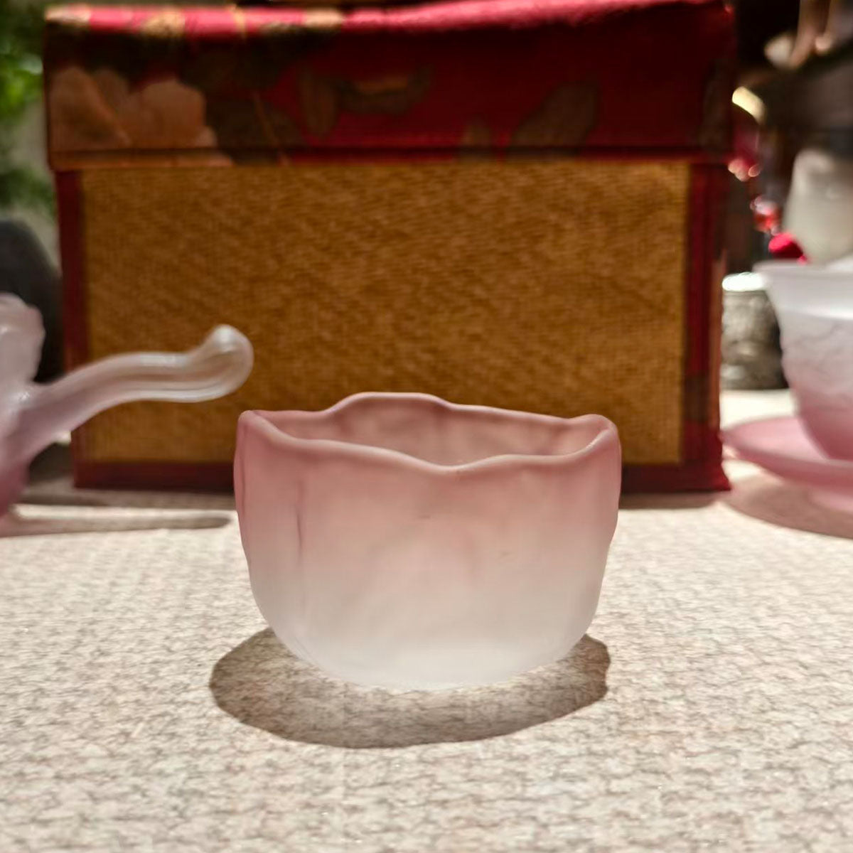 Glass-Lotus Whisper Glass Gaiwan Set – 8-Piece Collection Chaliland