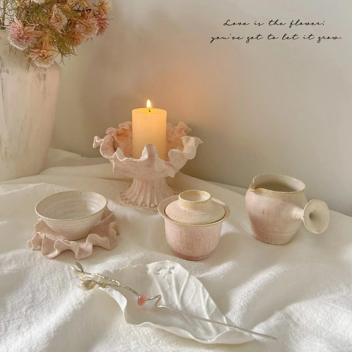 Magnetite powder teaware Chaliland