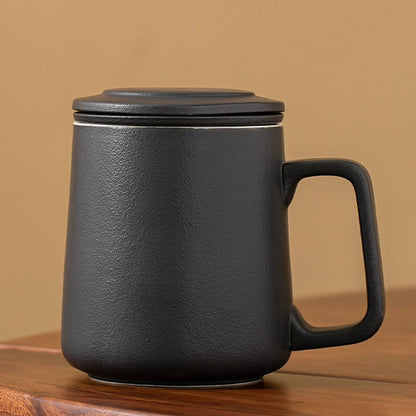 Porcelain-Minimalist Ceramic Tea Infuser Cup 360ml Chaliland