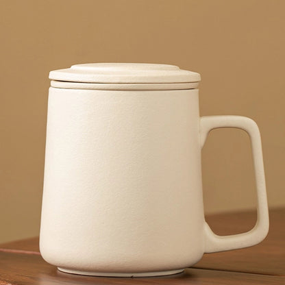 Porcelain-Minimalist Ceramic Tea Infuser Cup 360ml Chaliland