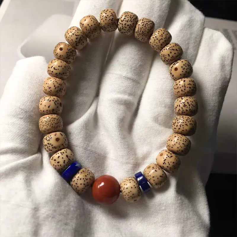 Natural Hainan Gaomi Bodhi Seed Barrel Beads9370