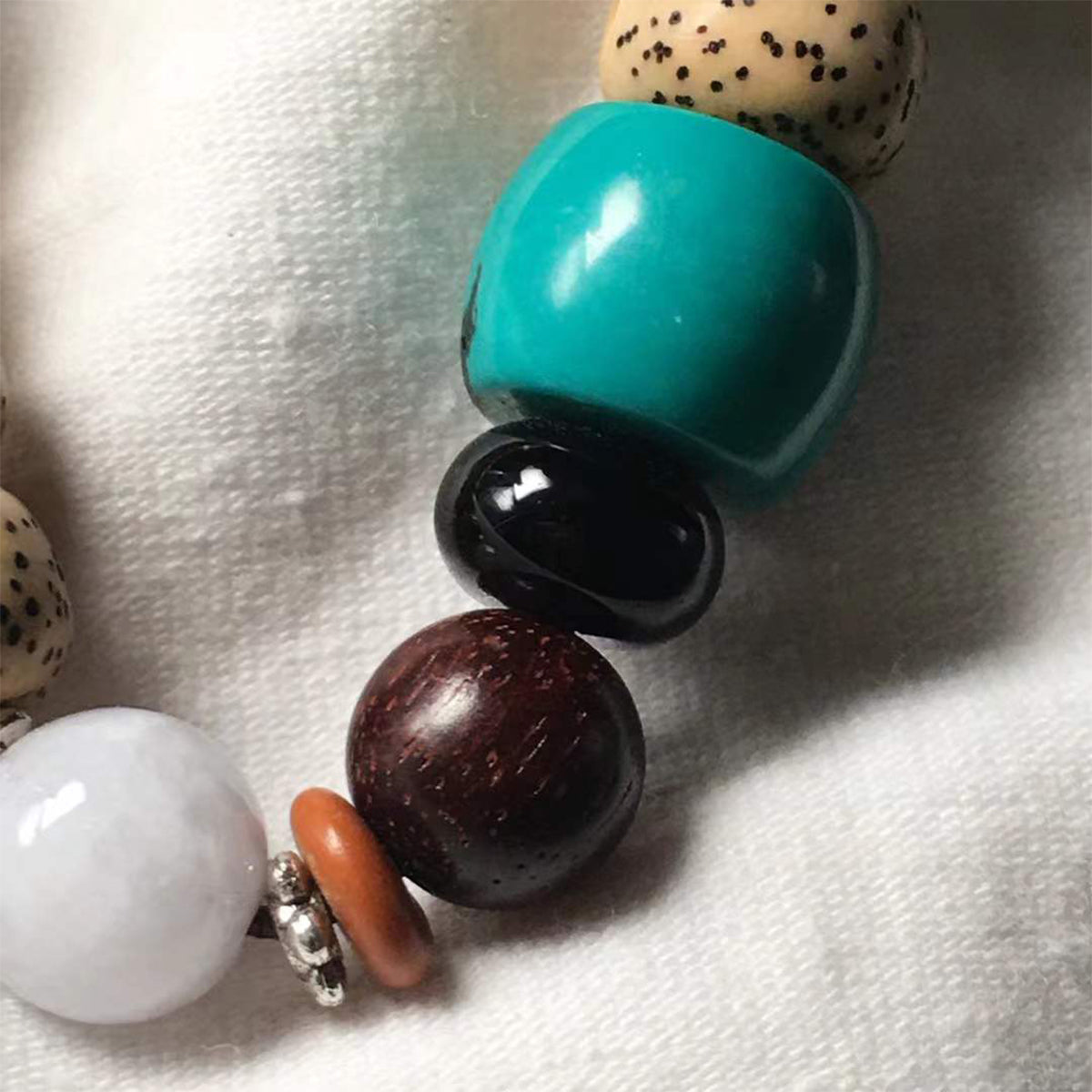 Natural Hainan Gaomi Bodhi Seed Barrel Beads9369 Chaliland