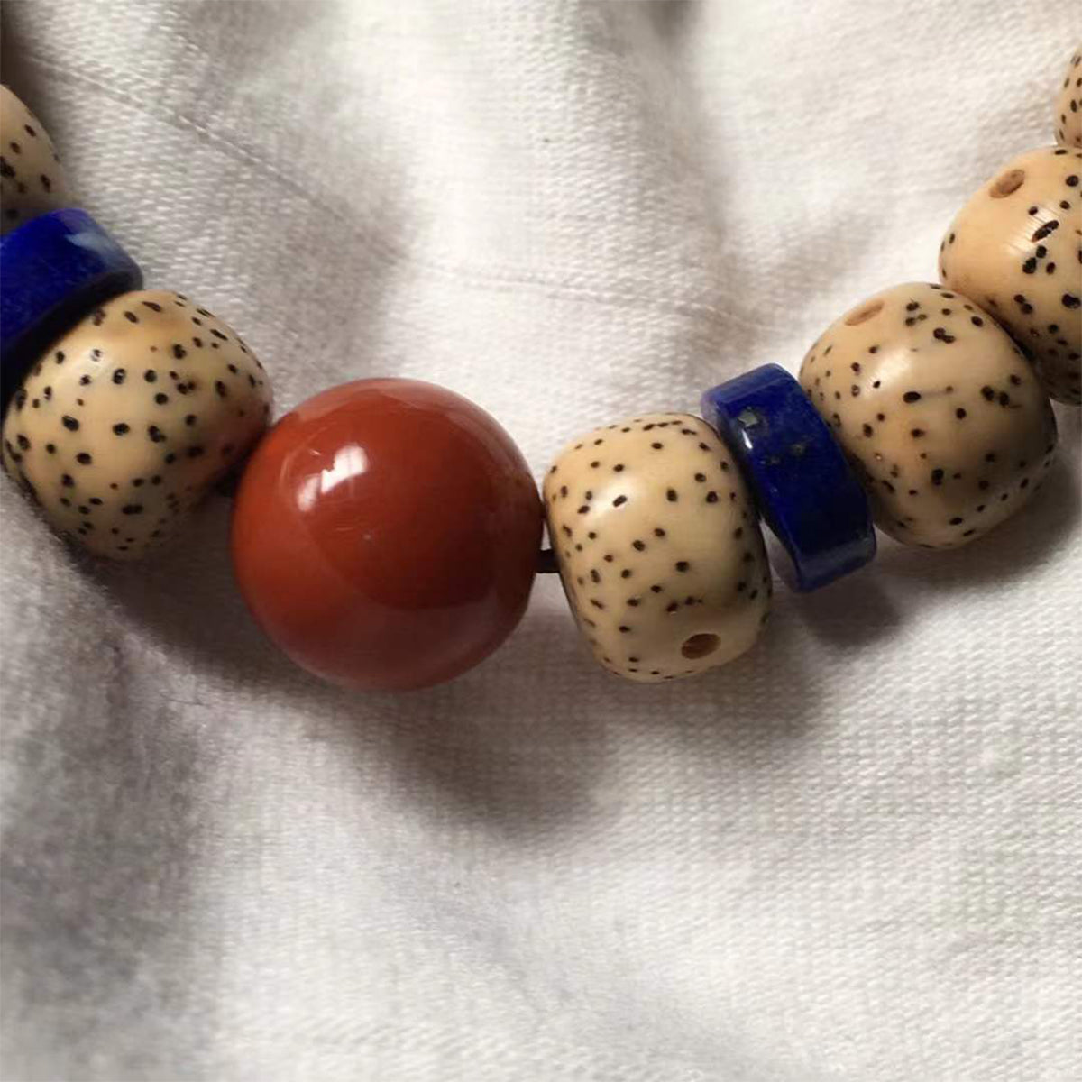 Natural Hainan Gaomi Bodhi Seed Barrel Beads9370 Chaliland