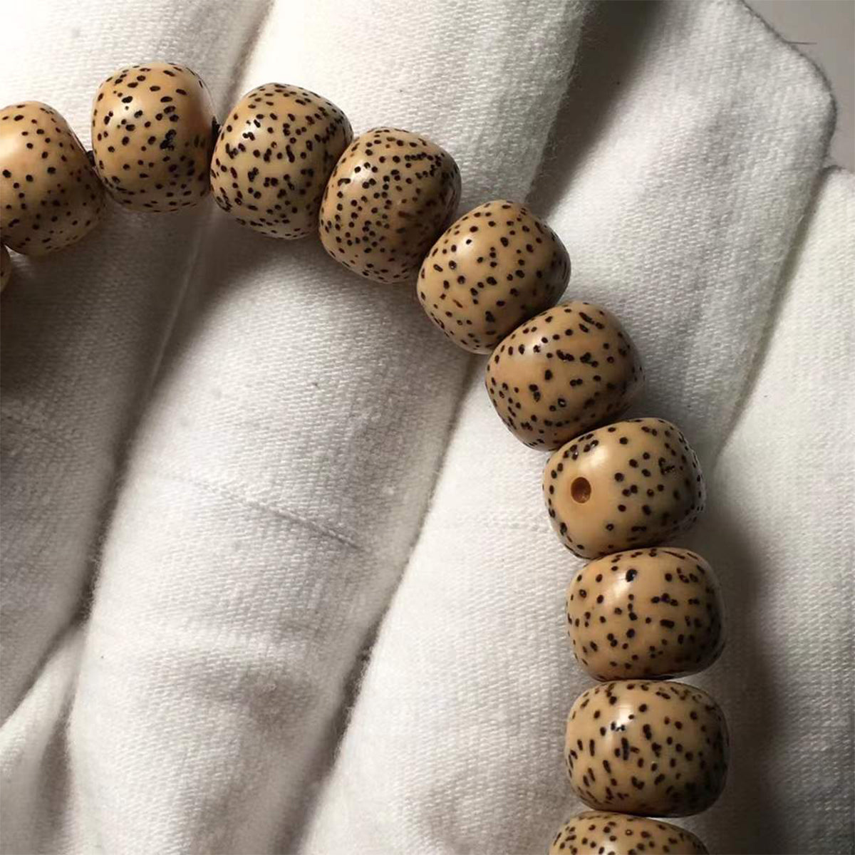 Natural Hainan Gaomi Bodhi Seed Barrel Beads9370 Chaliland