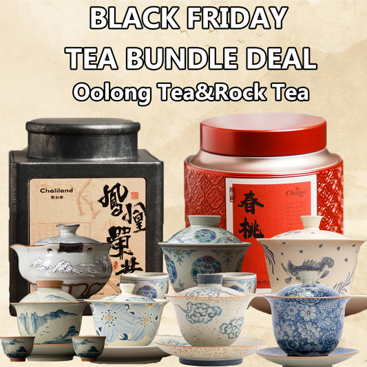 [Black Friday][Oolong&Rock Tea]Selection Tea & Teaware Chaliland