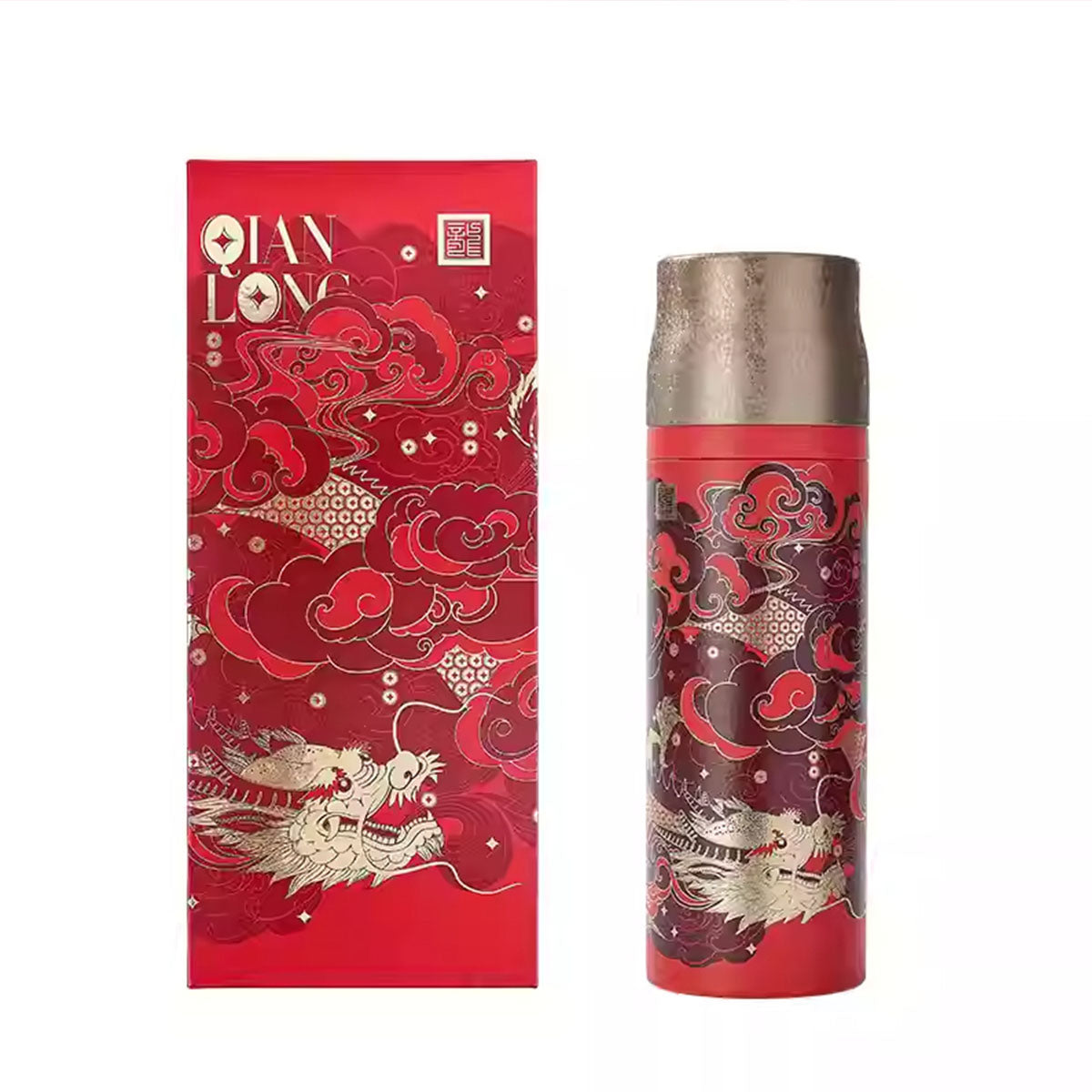 Stainless Steel-Panlong Tea Infuser Thermos Bottle 500ml Chaliland