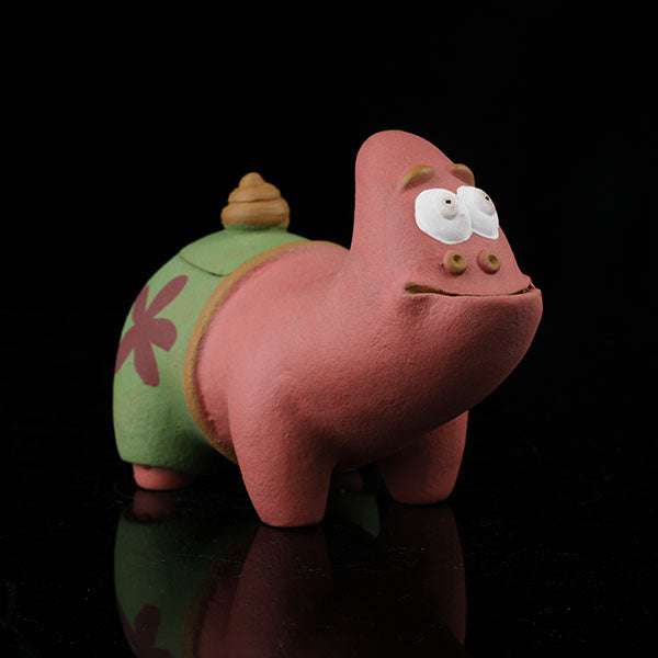Patrick Star Purple Clay Teapot Chaliland