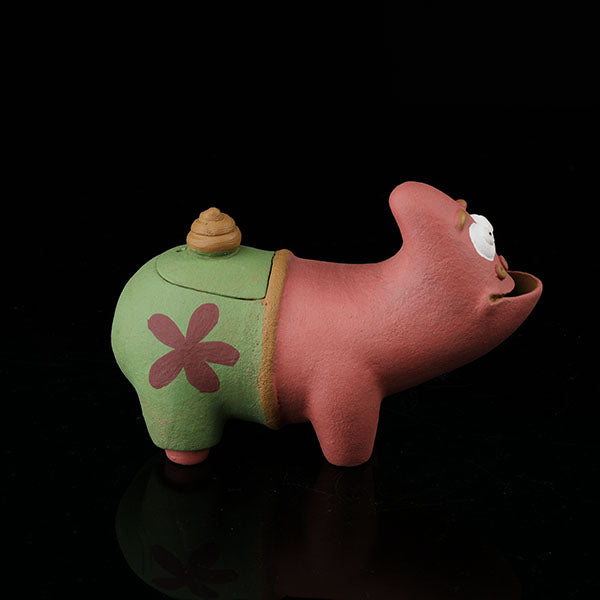 Patrick Star Purple Clay Teapot Chaliland