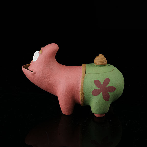 Patrick Star Purple Clay Teapot Chaliland