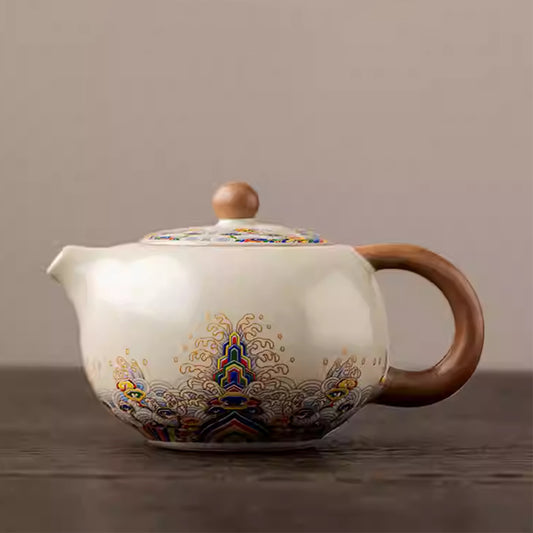Ru Kiln - Plain Whisper Jiangya Xi Shi Teapot 200ml Chaliland