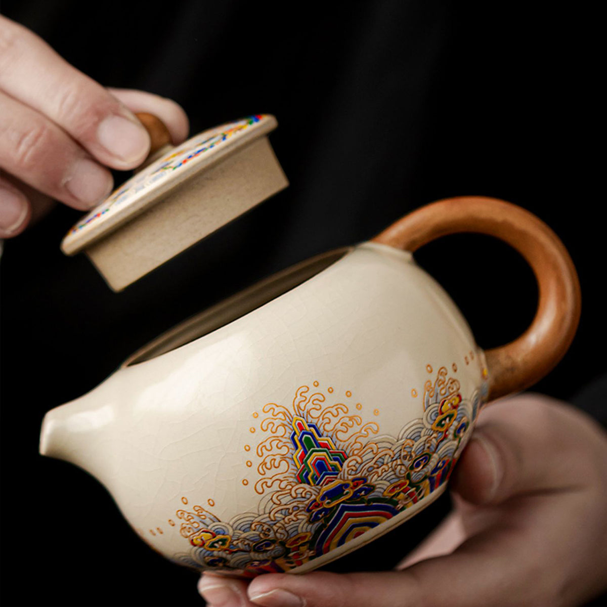 Ru Kiln - Plain Whisper Jiangya Xi Shi Teapot 200ml Chaliland