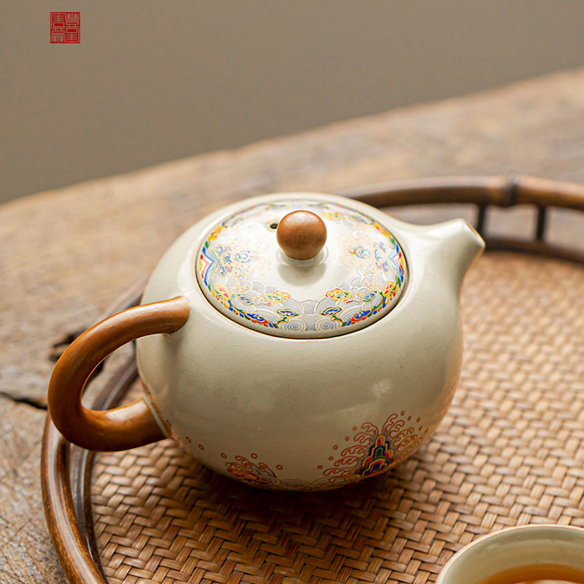 Ru Kiln - Plain Whisper Jiangya Xi Shi Teapot 200ml Chaliland