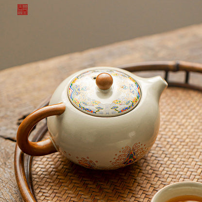 Ru Kiln - Plain Whisper Jiangya Xi Shi Teapot 200ml Chaliland
