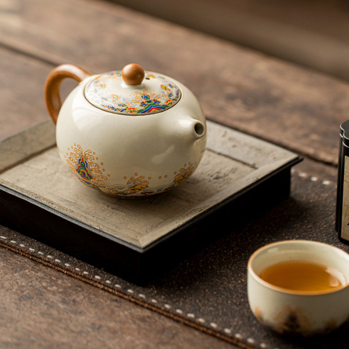 Ru Kiln - Plain Whisper Jiangya Xi Shi Teapot 200ml Chaliland