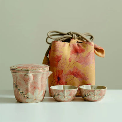 Qingfeng Handheld Teapot Travel Set (4 Pieces) Chaliland