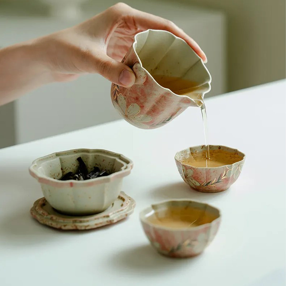 Qingfeng Handheld Teapot Travel Set (4 Pieces) Chaliland