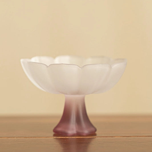 Glass-Radiant Glass Goblet – Lotus Whisper Series 50ml Chaliland