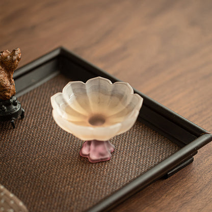 Glass-Radiant Glass Goblet – Lotus Whisper Series 50ml Chaliland